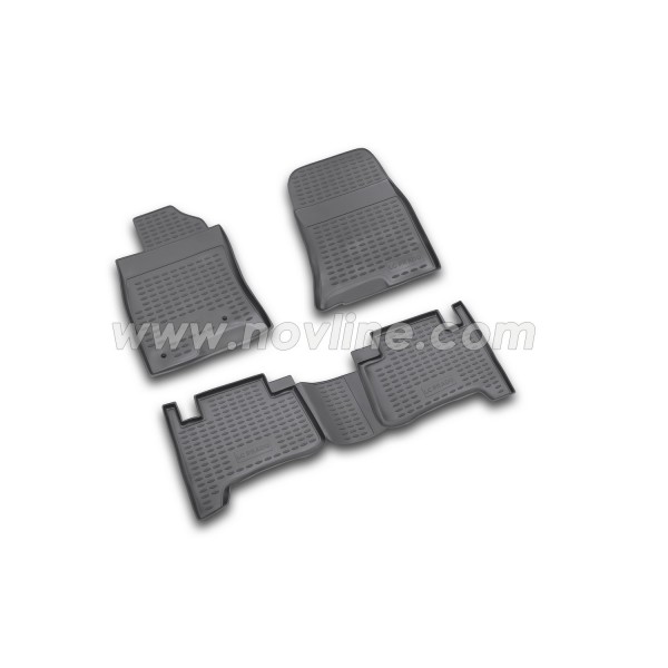 3D Patosnice TOYOTA Land Cruiser Prado (J120) 2002-2009, 5 sedišta, set 4 kom.